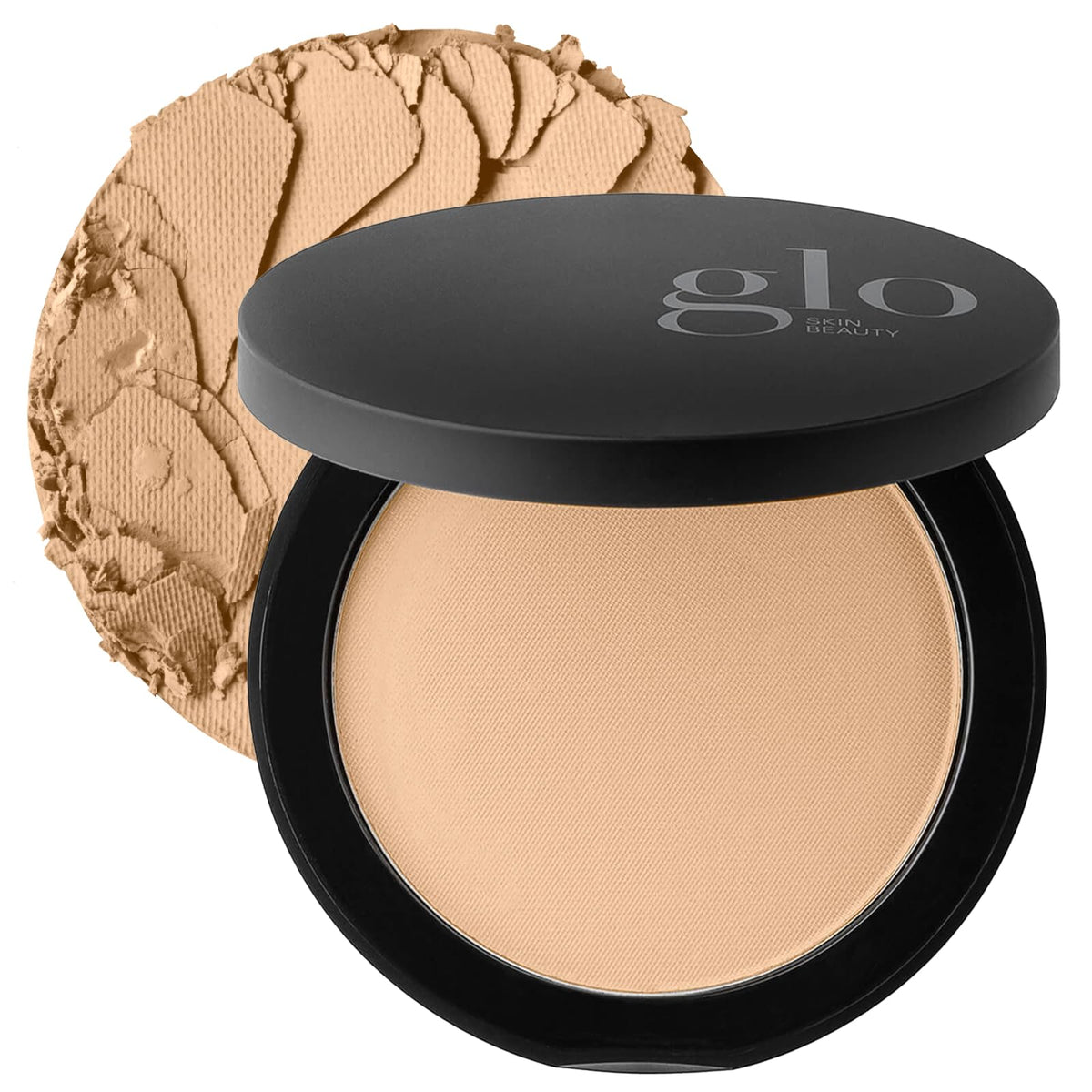 Glo Skin Beauty Pressed Base Powder Foundation, Honey Medium 0.92 oz