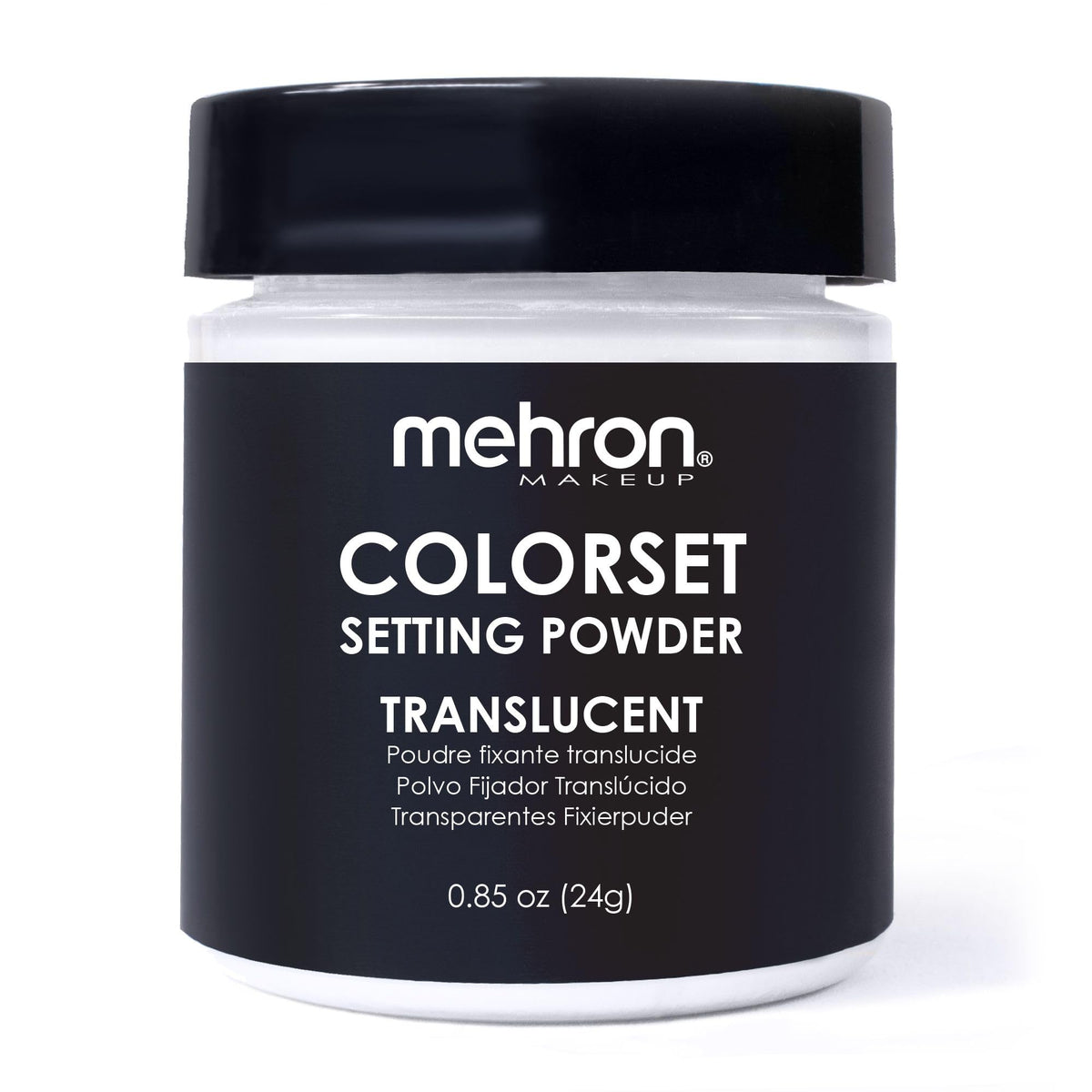 Mehron Makeup Colorset Setting Powder - TRANSLUCENT Setting Powder
