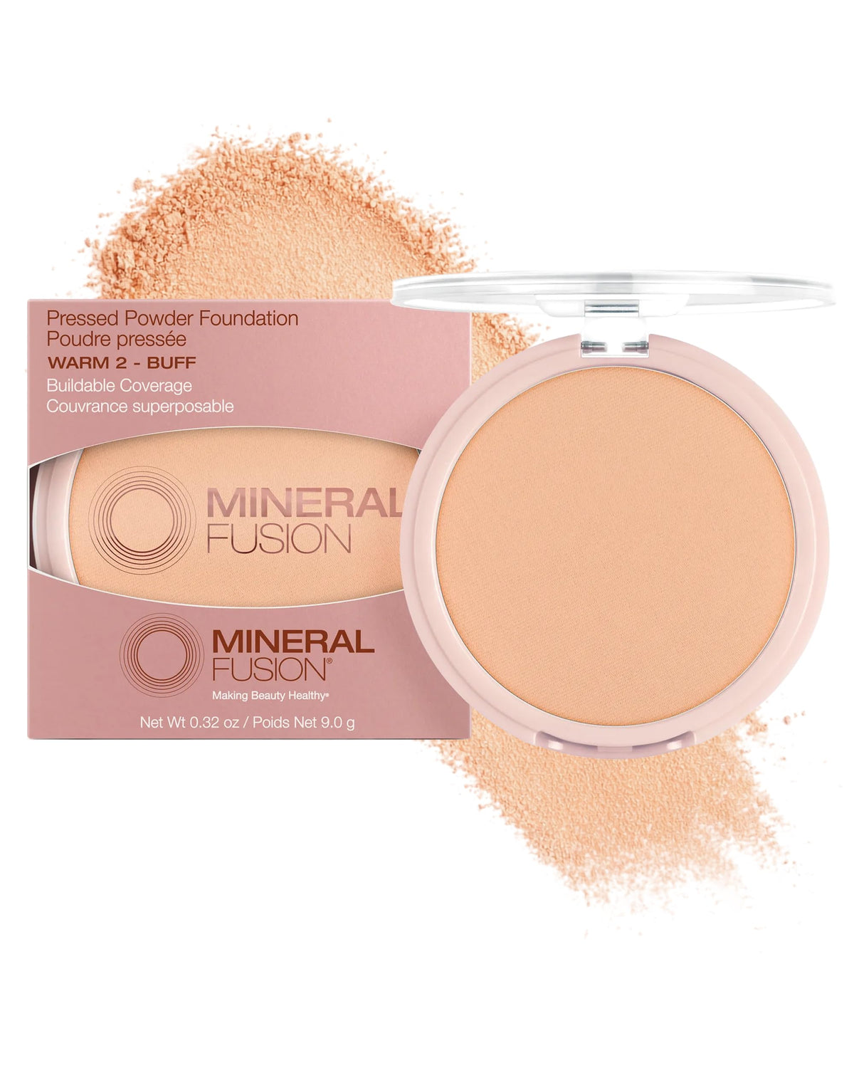 Mineral Fusion Pressed Powder Foundation (Warm 2)