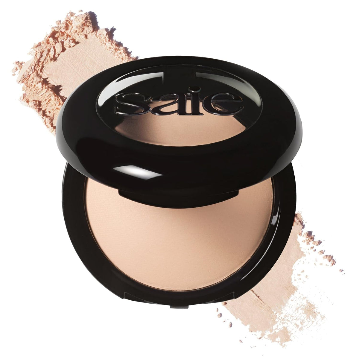 Saie Slip Tint Baked Setting Powder - Translucent Powder for Face Makeup with a Natural-Radiant Finish - Blurs, Brightens & Smooths Complexion - Translucent 2 - Light to Medium (0.24 oz)
