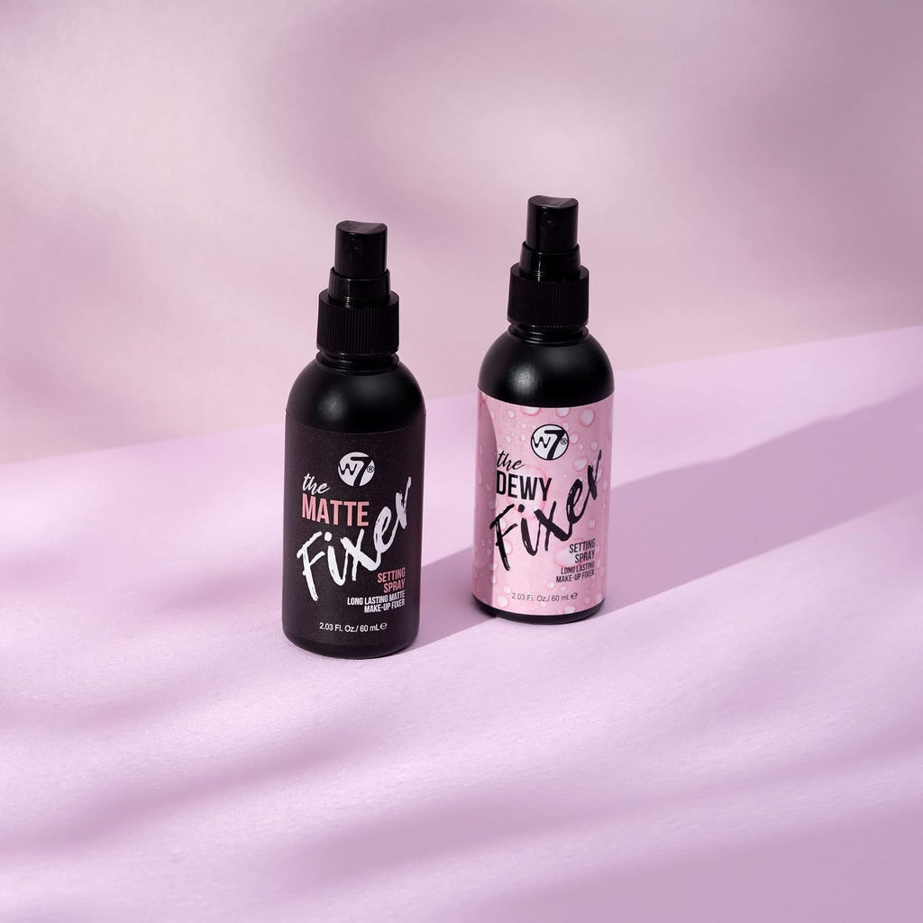 W7 The Fixer Makeup Setting Spray Duo - Dewy and Matte Finishes