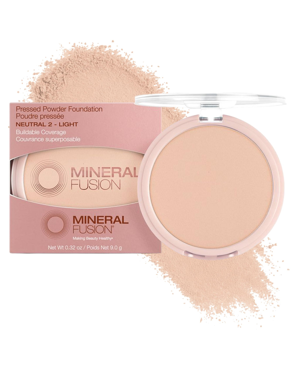 Mineral Fusion Pressed Powder Foundation (Warm 2)