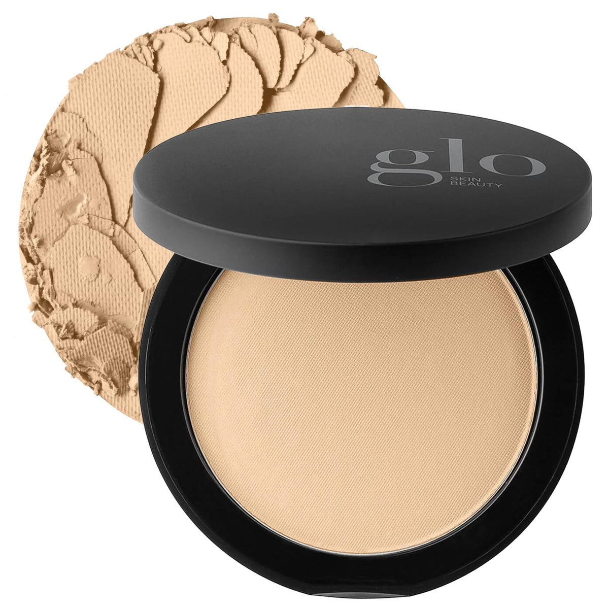Glo Skin Beauty Pressed Base Powder Foundation, Honey Medium 0.92 oz