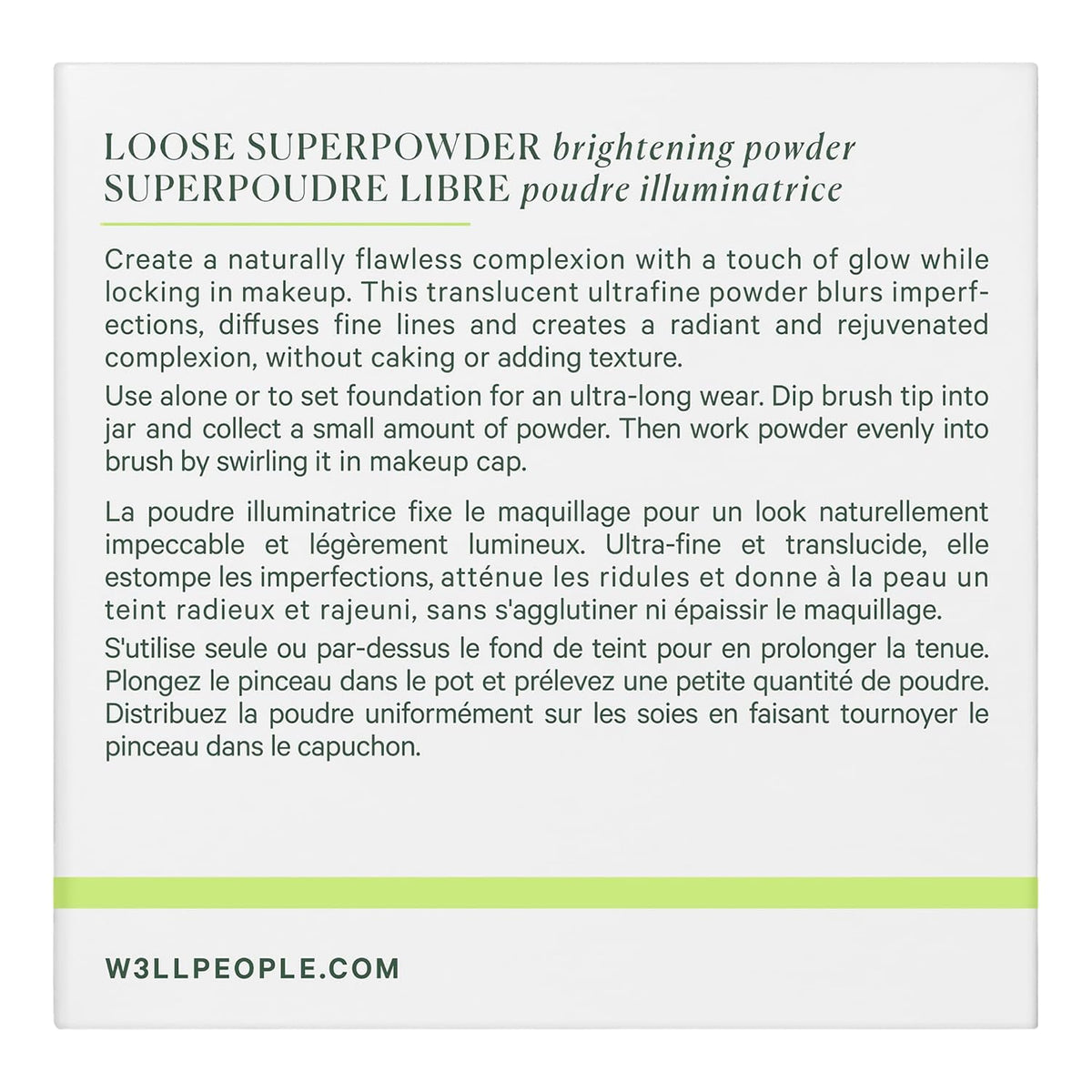 Well People Loose Superpowder Brightening Powder