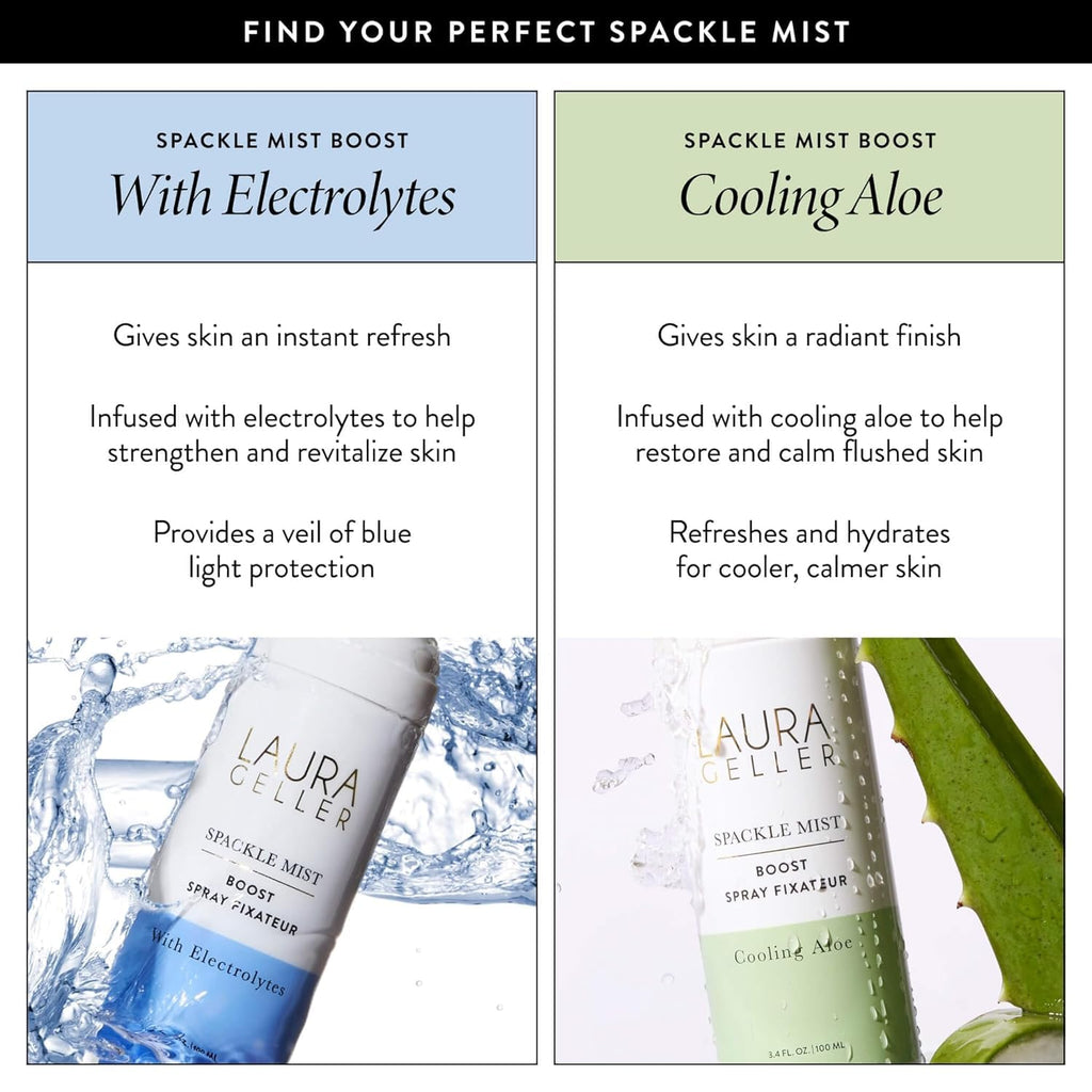 LAURA GELLER Spackle Mist Boost with Cooling Aloe - Setting Spray