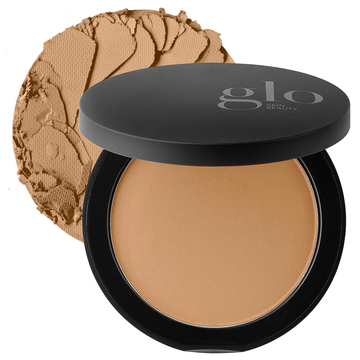Glo Skin Beauty Pressed Base Powder Foundation, Honey Medium 0.92 oz