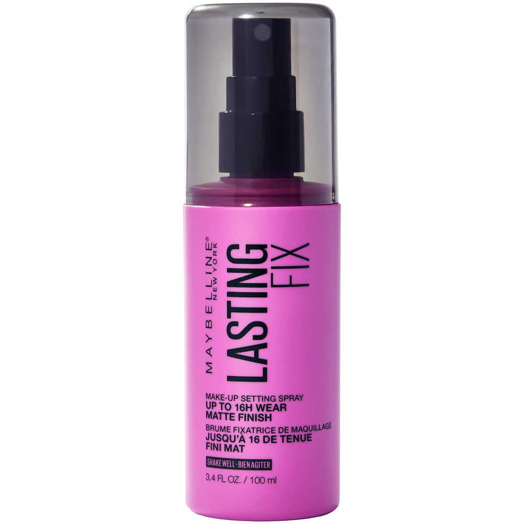 MAYBELLINE New York Facestudio Lasting Fix Makeup Setting Spray, Matte Finish, 3.4 fl. oz.