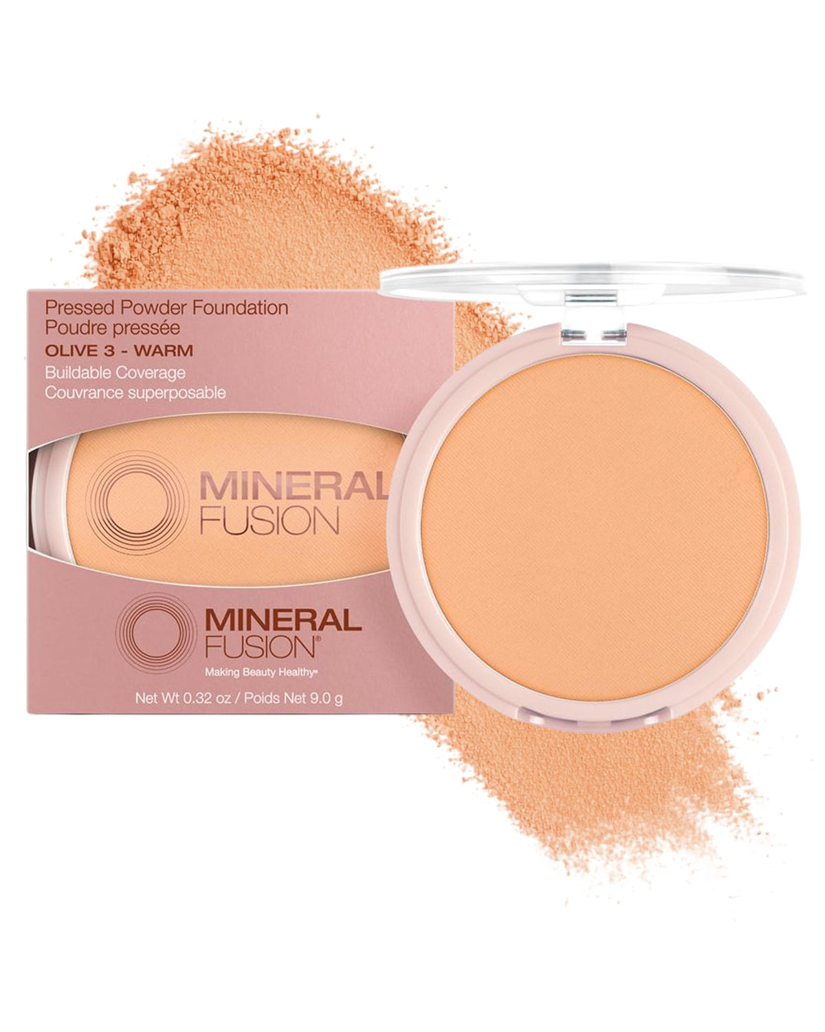Mineral Fusion Pressed Powder Foundation (Warm 2)