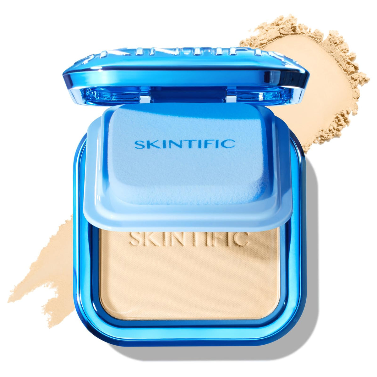 SKINTIFIC Ultra Cover Powder Foundation For Oily Skin 02 Ivory