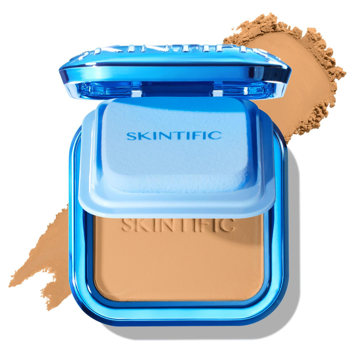 SKINTIFIC Ultra Cover Powder Foundation For Oily Skin 02 Ivory
