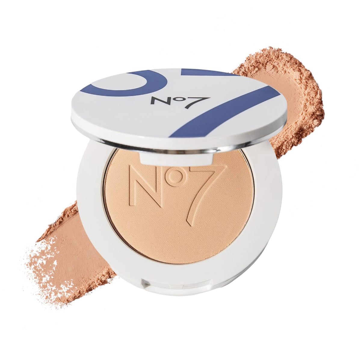 No7 Lift & Luminate Triple Action Face Powder, Light, 10g