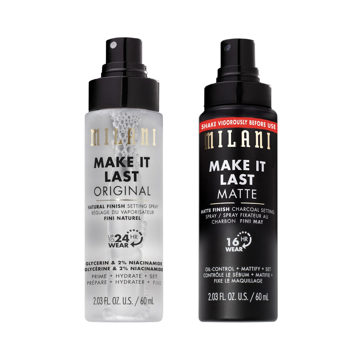 Milani Make It Last Microfine Mist Setting Spray for Makeup - 16 Hour Wear