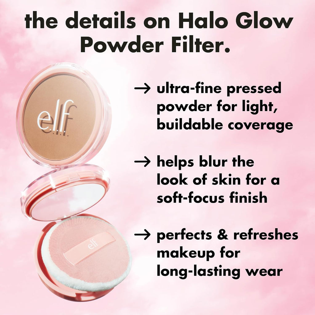 e.l.f. Halo Glow Powder Filter, Light Neutral