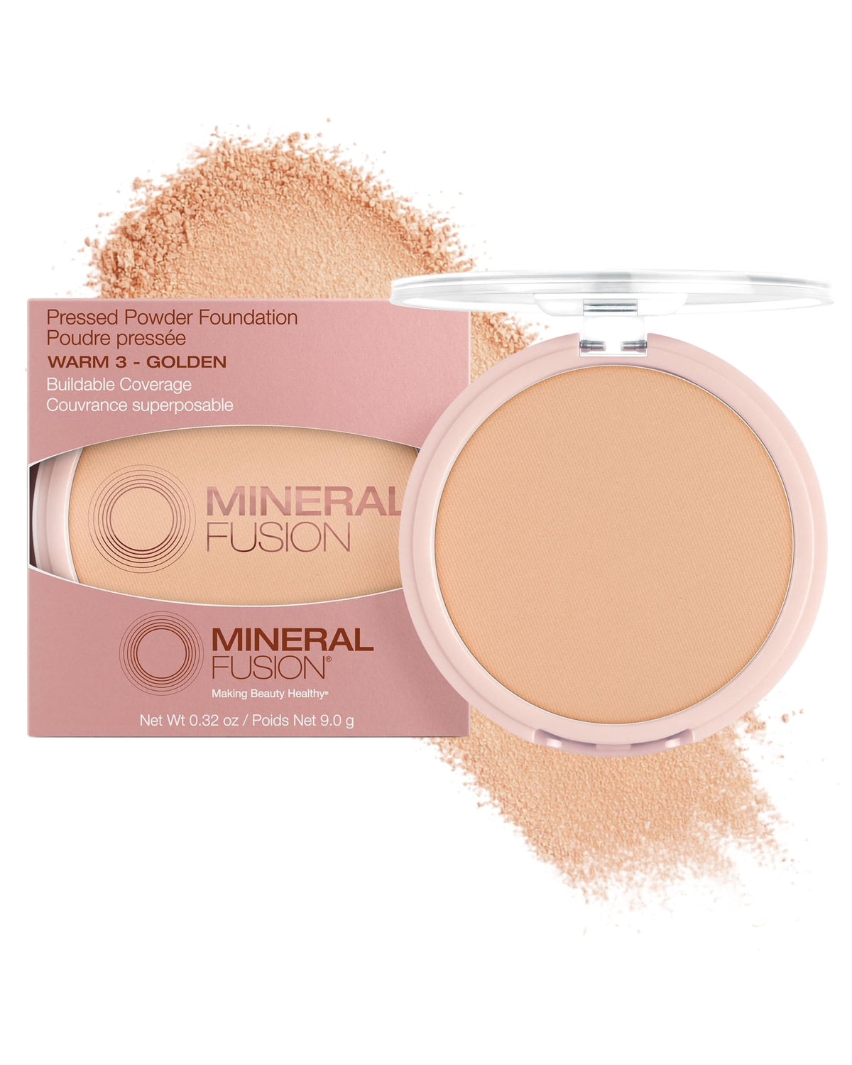 Mineral Fusion Pressed Powder Foundation (Warm 2)