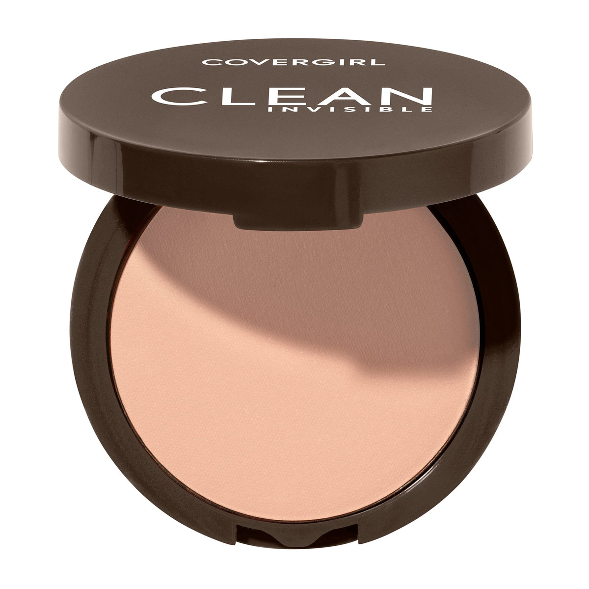 Covergirl Clean Invisible Pressed Powder, Lightweight, Breathable, Vegan Formula, Ivory 105, 0.38oz