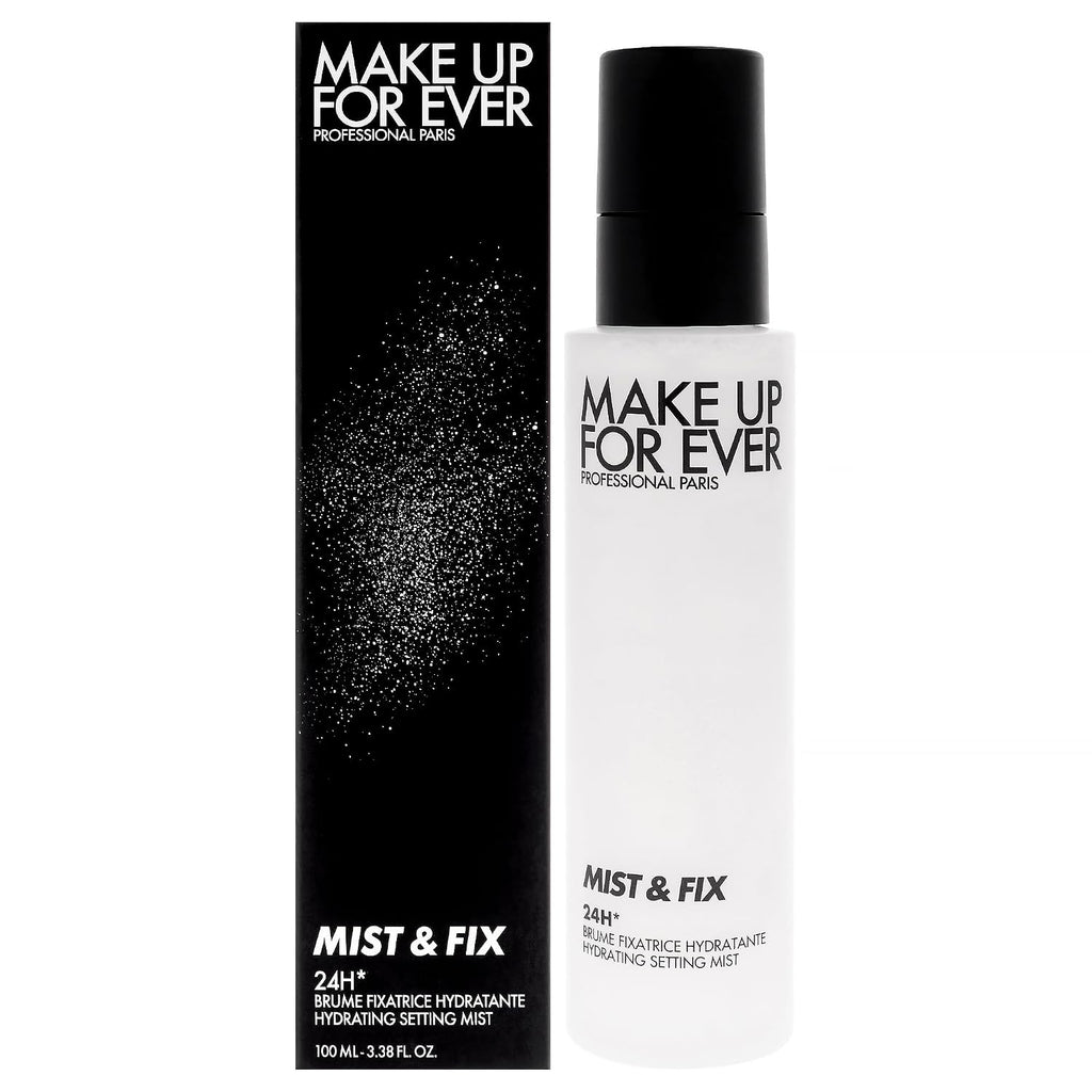 Mist and Fix 24 Hour Hydrating Setting Spray by Make Up For Ever for Women - 3.4 oz Spray