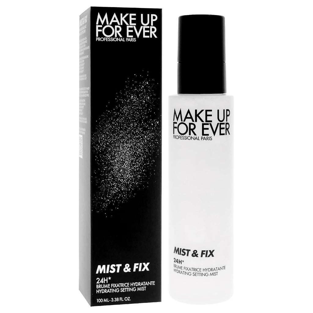 Mist and Fix 24 Hour Hydrating Setting Spray by Make Up For Ever for Women - 3.4 oz Spray