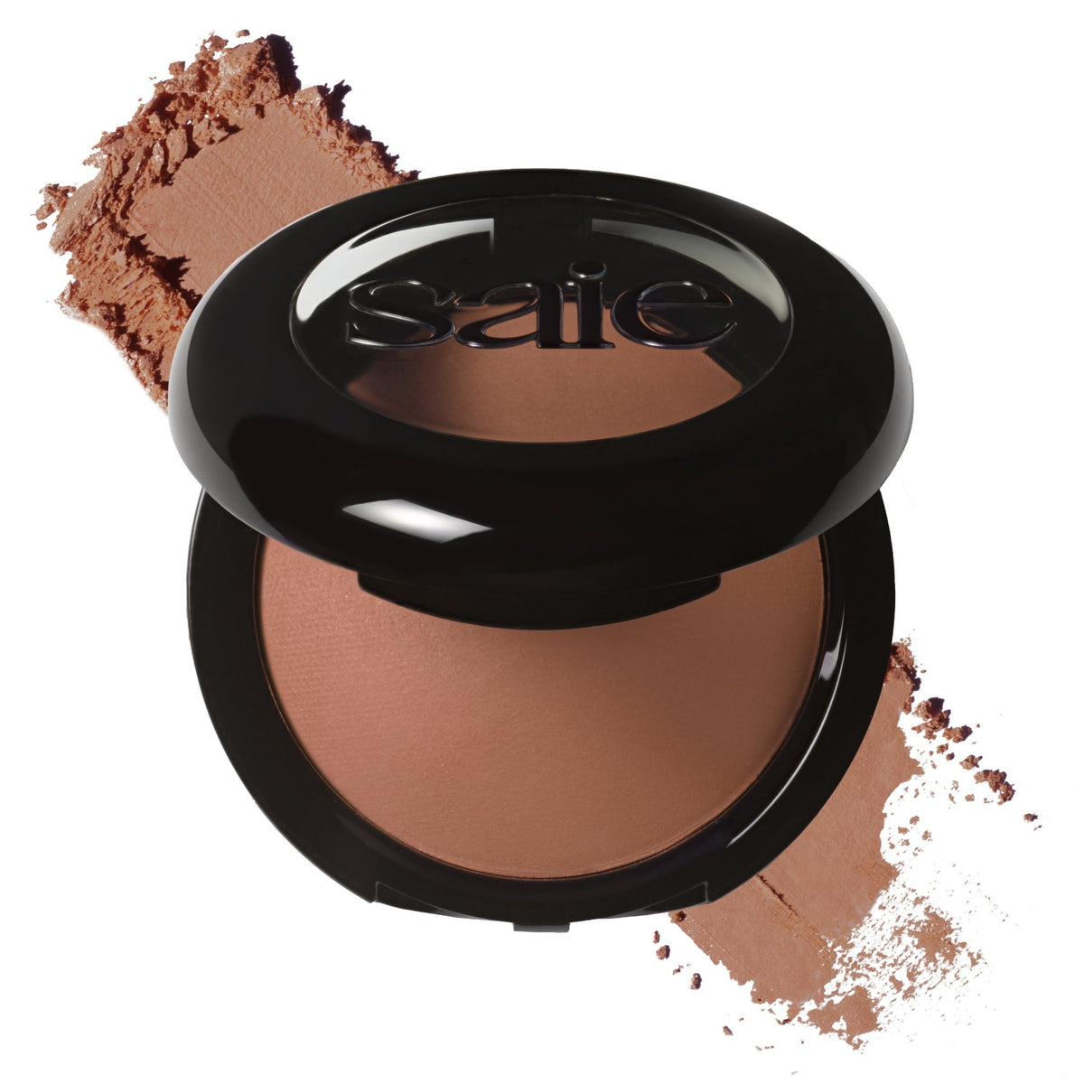 Saie Slip Tint Baked Setting Powder - Translucent Powder for Face Makeup with a Natural-Radiant Finish - Blurs, Brightens & Smooths Complexion - Translucent 2 - Light to Medium (0.24 oz)