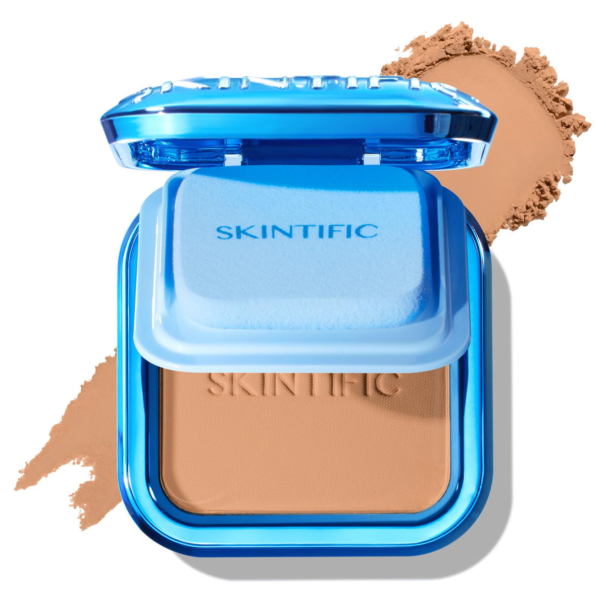 SKINTIFIC Ultra Cover Powder Foundation For Oily Skin 02 Ivory