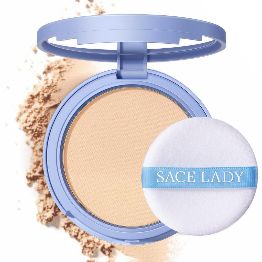 SACE LADY Face Powder Waterproof Long Lasting Setting Powder Blurring #02