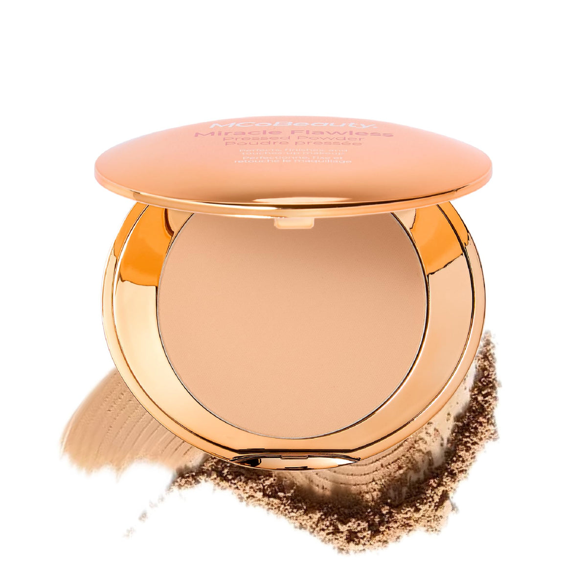MCoBeauty Miracle Flawless Pressed Powder - 1 Light