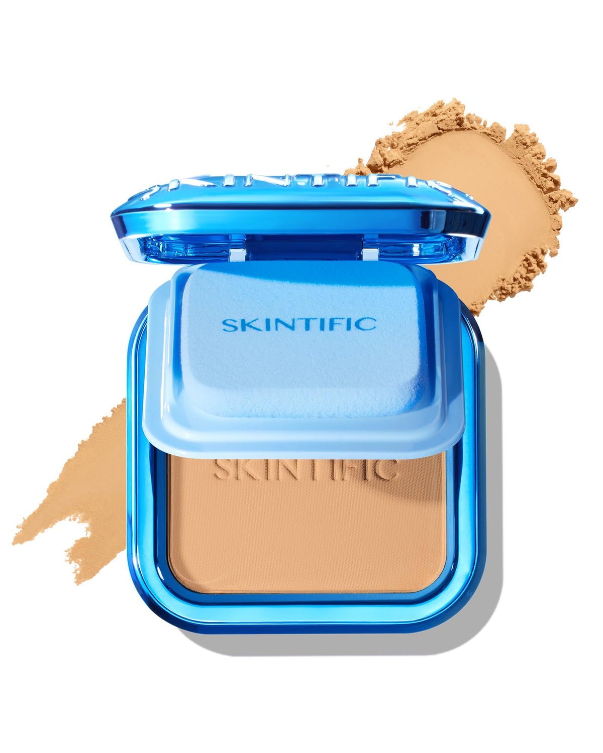 SKINTIFIC Ultra Cover Powder Foundation For Oily Skin 02 Ivory