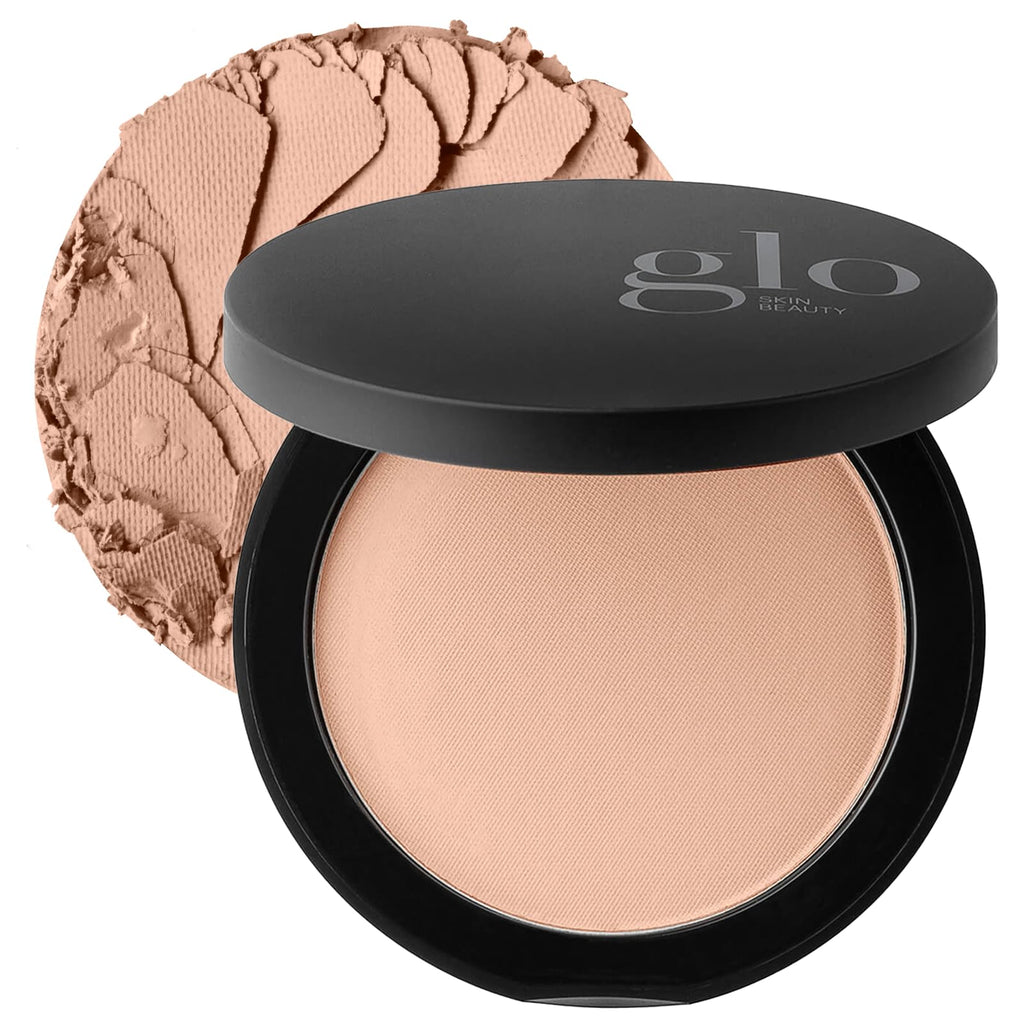 Glo Skin Beauty Pressed Base Powder Foundation, Honey Medium 0.92 oz