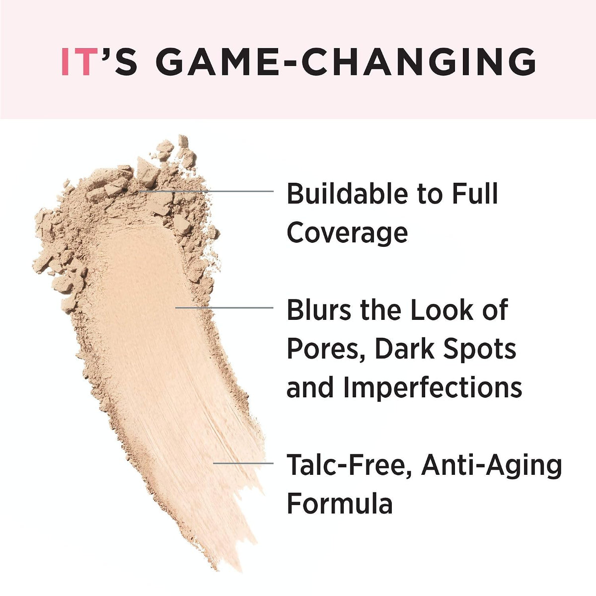 IT Cosmetics CC+ Airbrush Perfecting Powder Foundation + Setting Powder