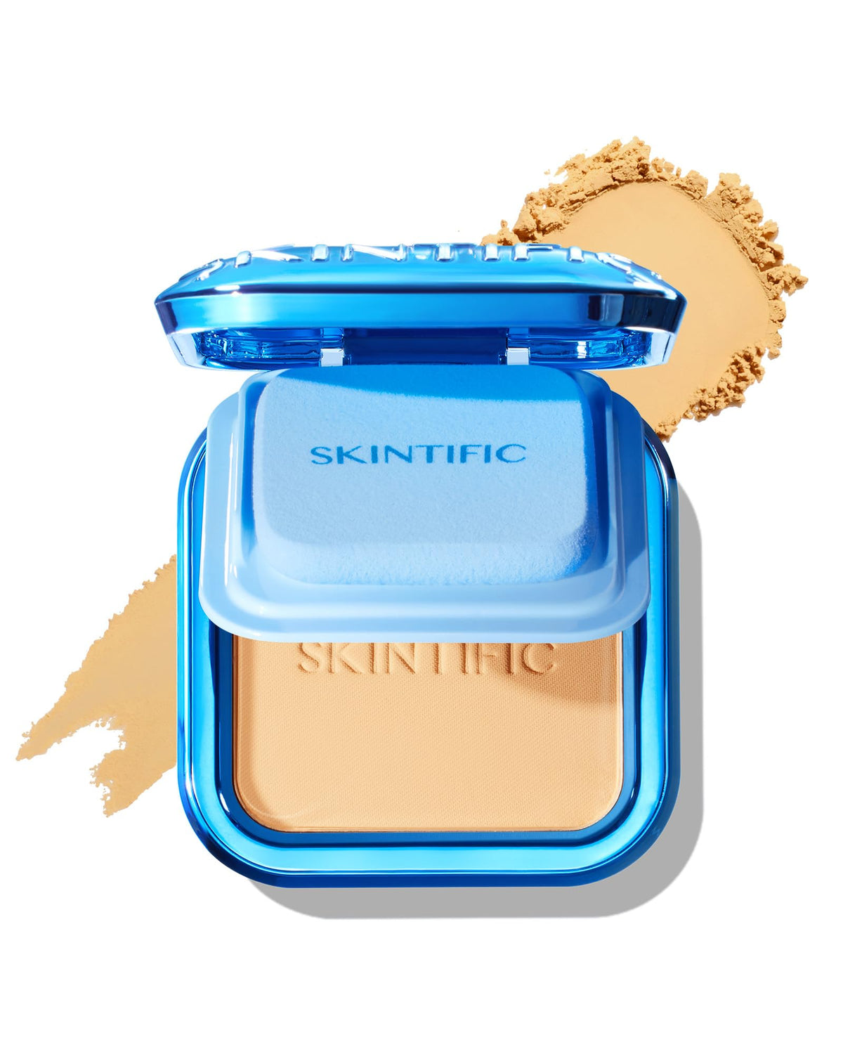 SKINTIFIC Ultra Cover Powder Foundation For Oily Skin 02 Ivory