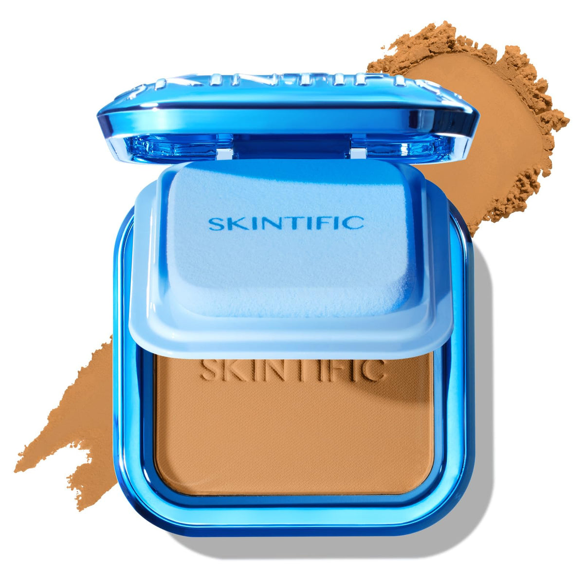 SKINTIFIC Ultra Cover Powder Foundation For Oily Skin 02 Ivory