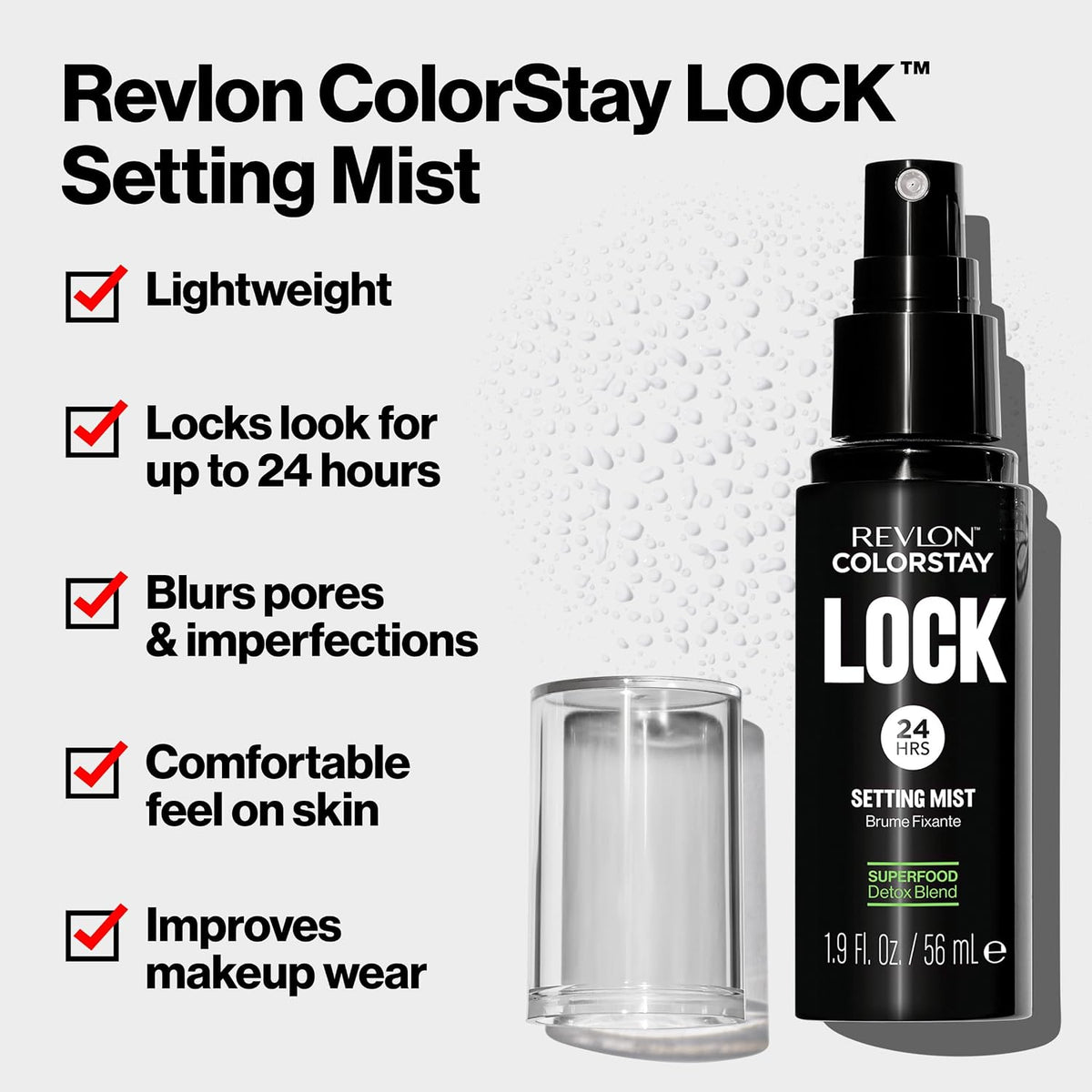 Revlon ColorStay Lock Setting Mist, 1.9 fl oz