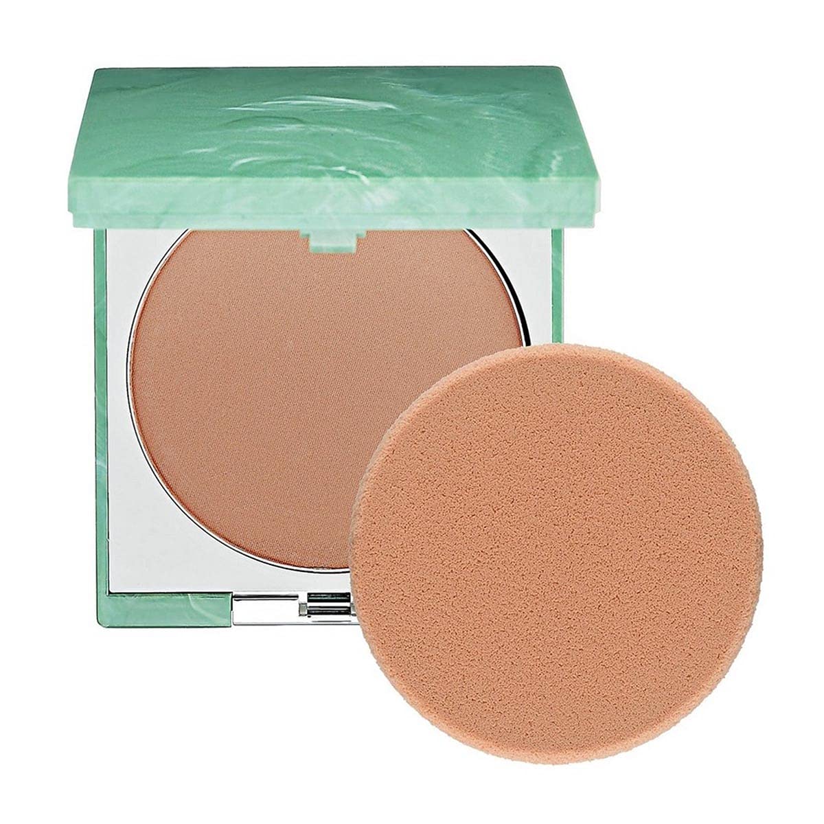 Clinique Superpowder Double Face Powder Foundation Makeup | 2-in-1 Powder + Foundation | Medium Coverage + Matte Finish, 0.35 oz