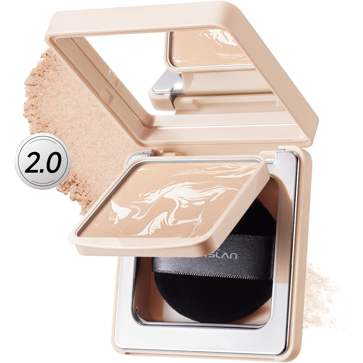 CARSLAN 2.0 Black Magnet Soft Focus Pressed Setting Powder For Oil Control