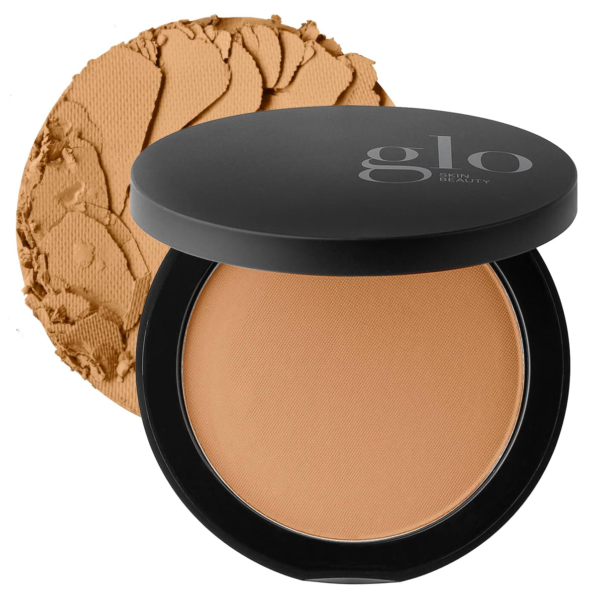 Glo Skin Beauty Pressed Base Powder Foundation, Honey Medium 0.92 oz