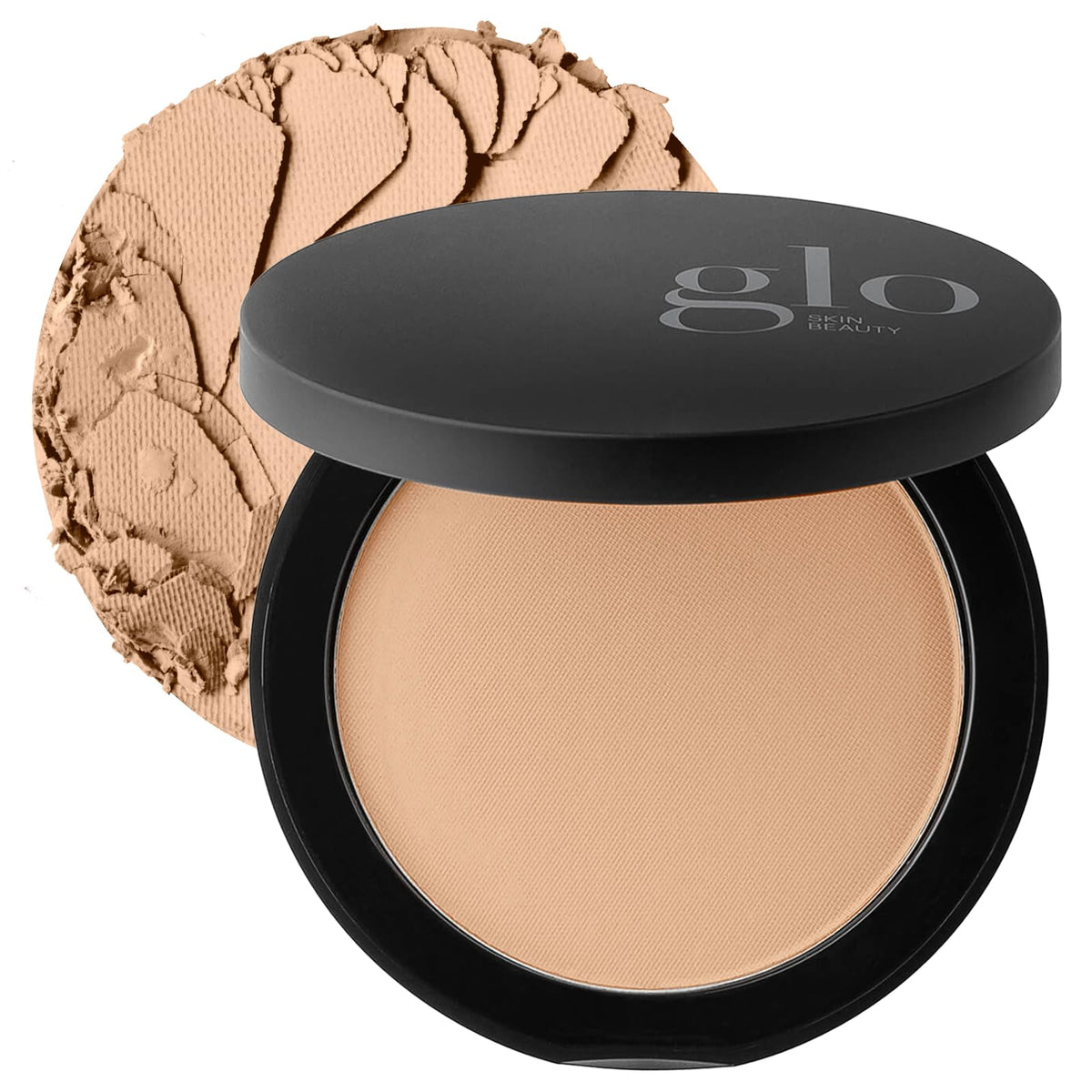 Glo Skin Beauty Pressed Base Powder Foundation, Honey Medium 0.92 oz