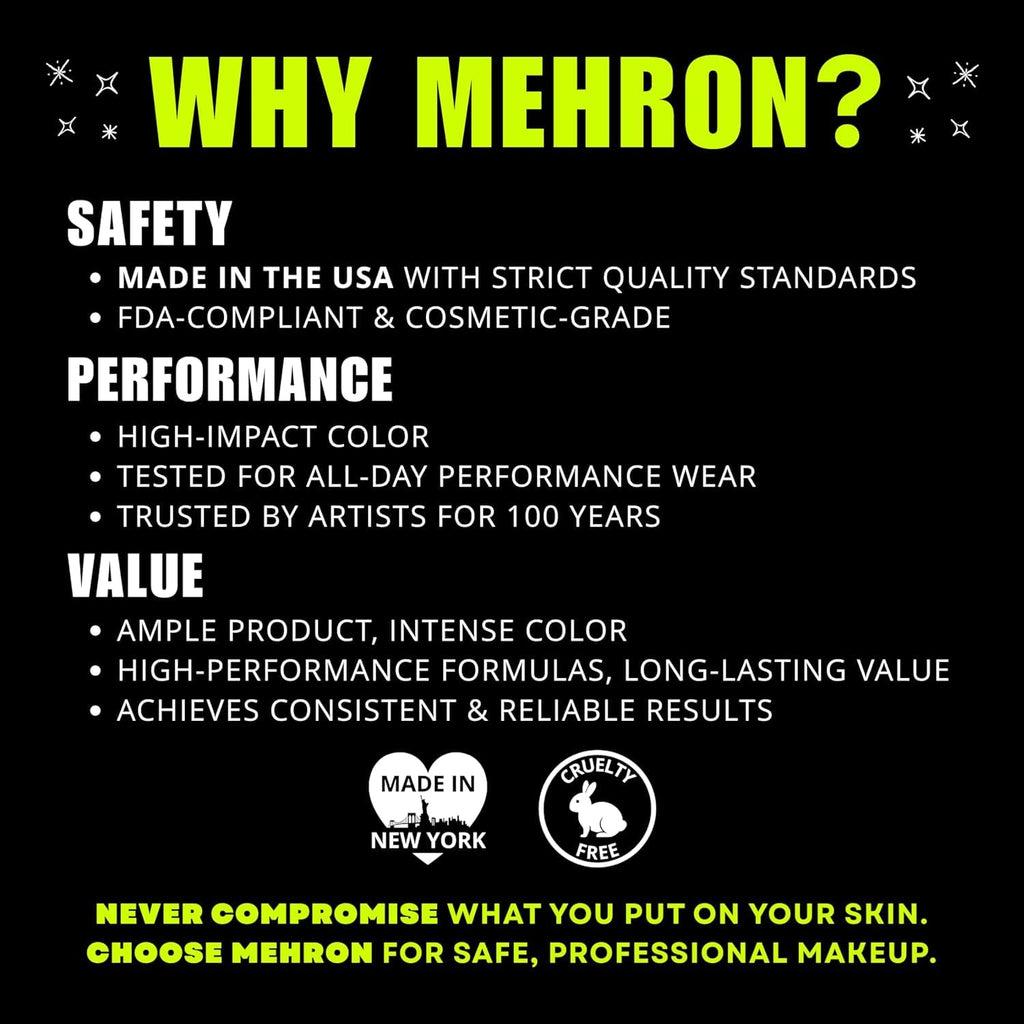 Mehron Makeup Colorset Setting Powder - TRANSLUCENT Setting Powder