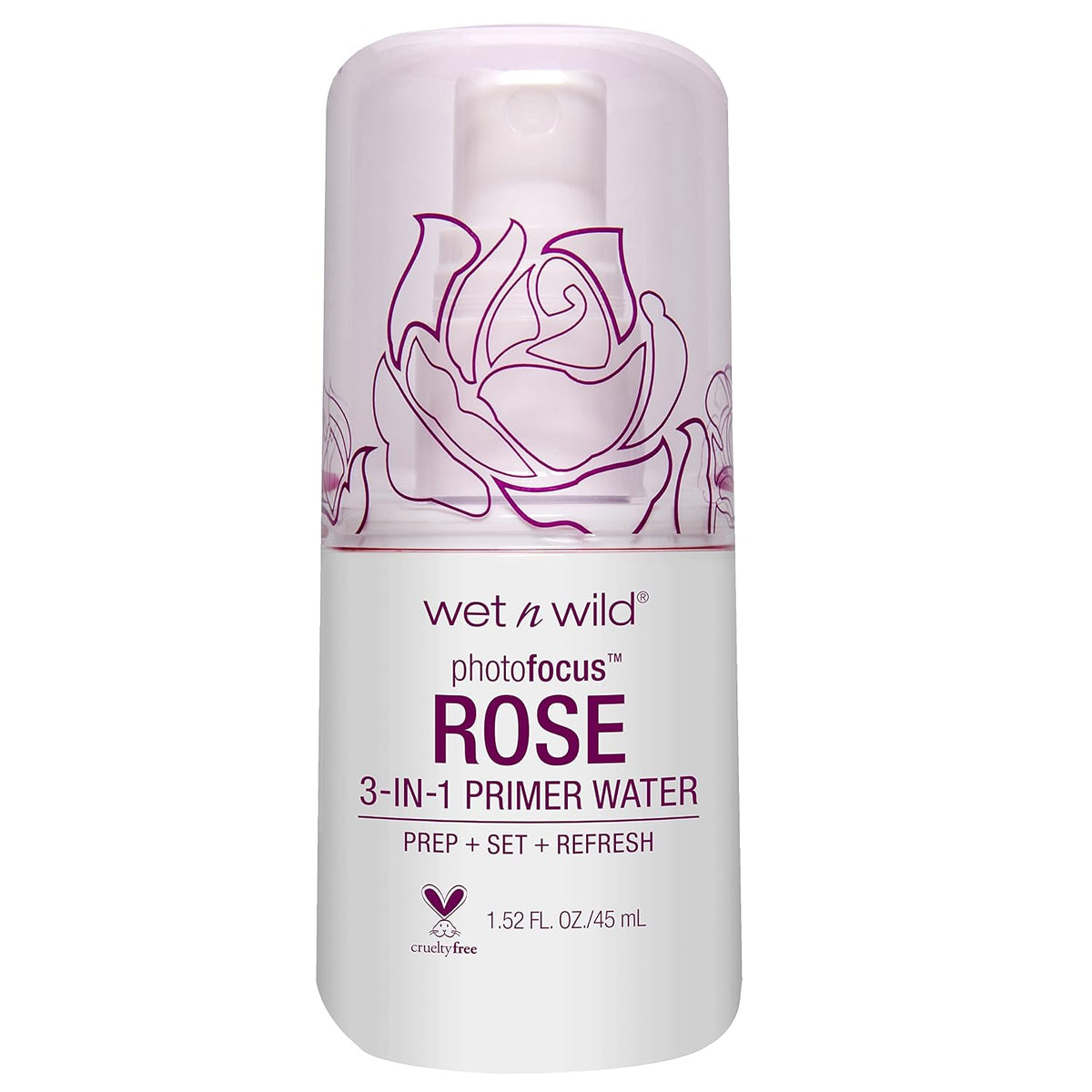 wet n wild Photo Focus Primer Water, Rose Addiction, 1.52 Ounces