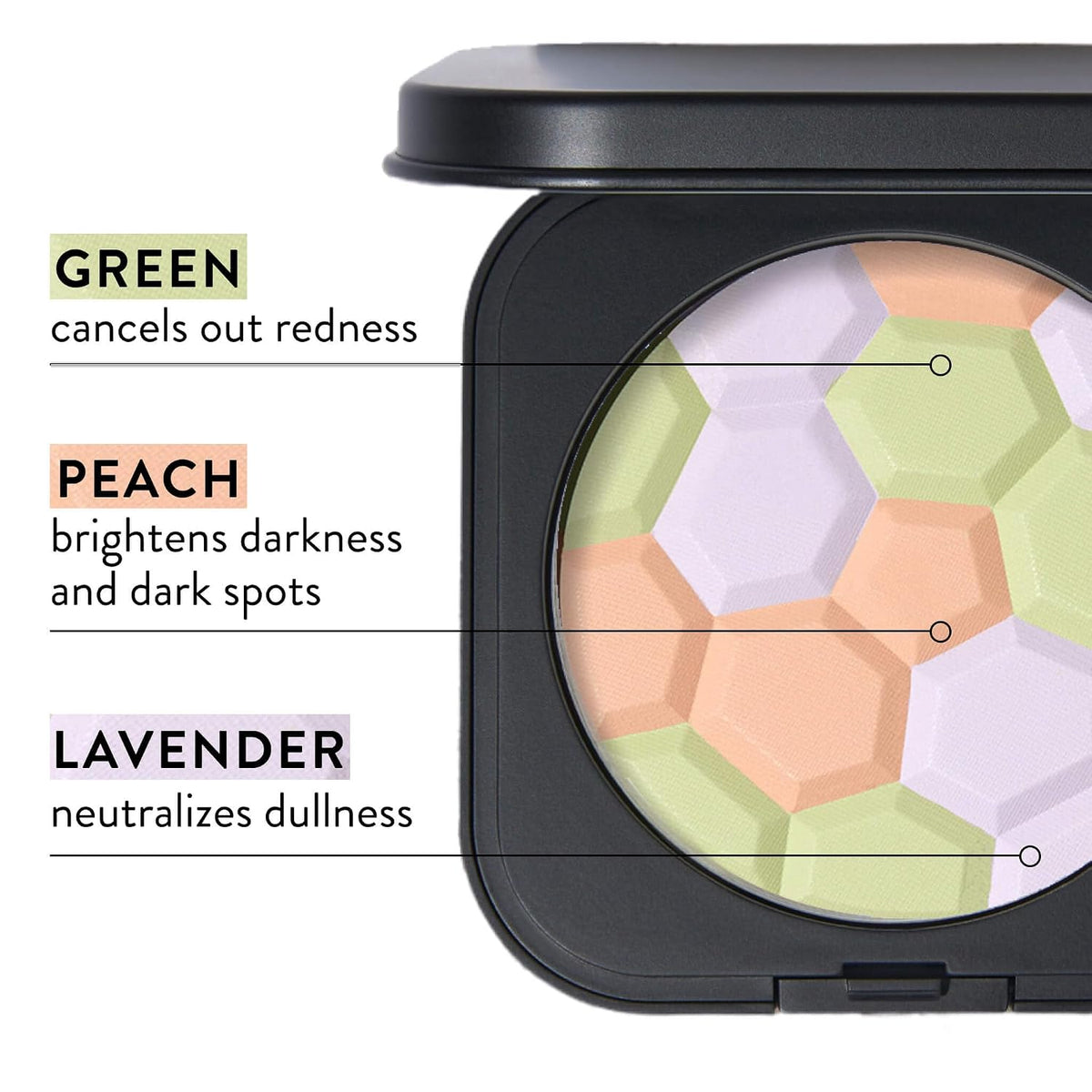 LAURA GELLER NEW YORK Filter Finish Pressed Neutralizing Setting Powder, Color Correcting For Even Tone, Universal