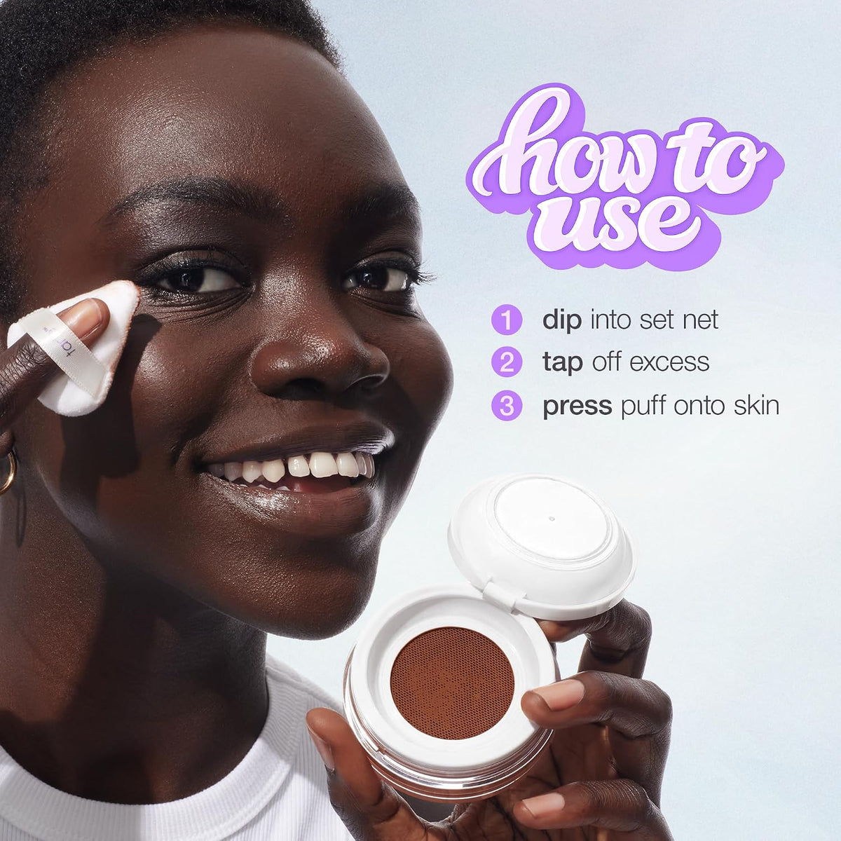 tarte creaseless setting powder – Loose Face Powder, Lightweight Oil-Absorbing Formula for Longwear Finish, Vegan & Cruelty Free