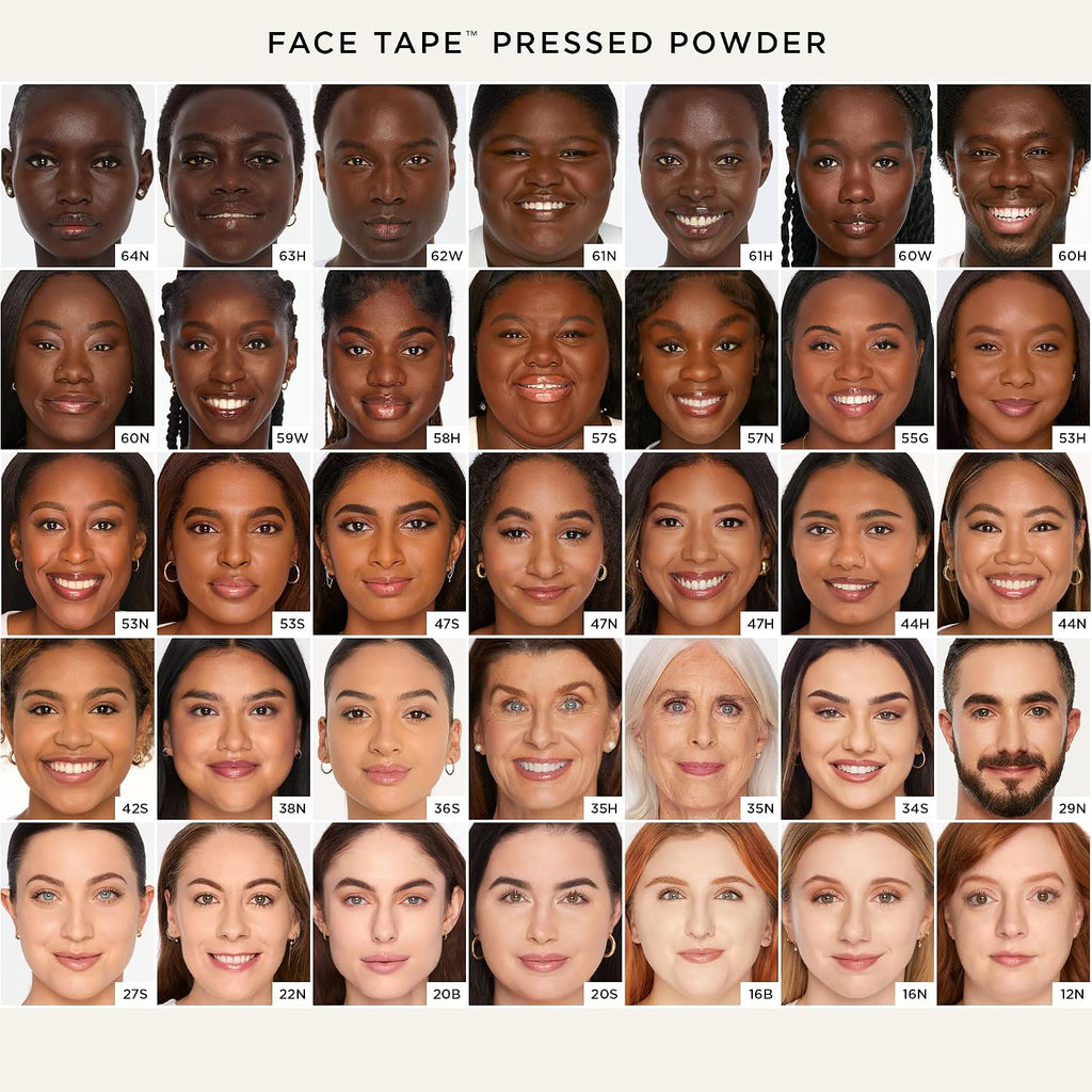 tarte face tape pressed powder – Medium-Coverage Waterproof Powder with Hyaluronic Acid, Snow Mushroom & Peptides to Smooth & Set Makeup, Lightweight, Vegan & Cruelty Free