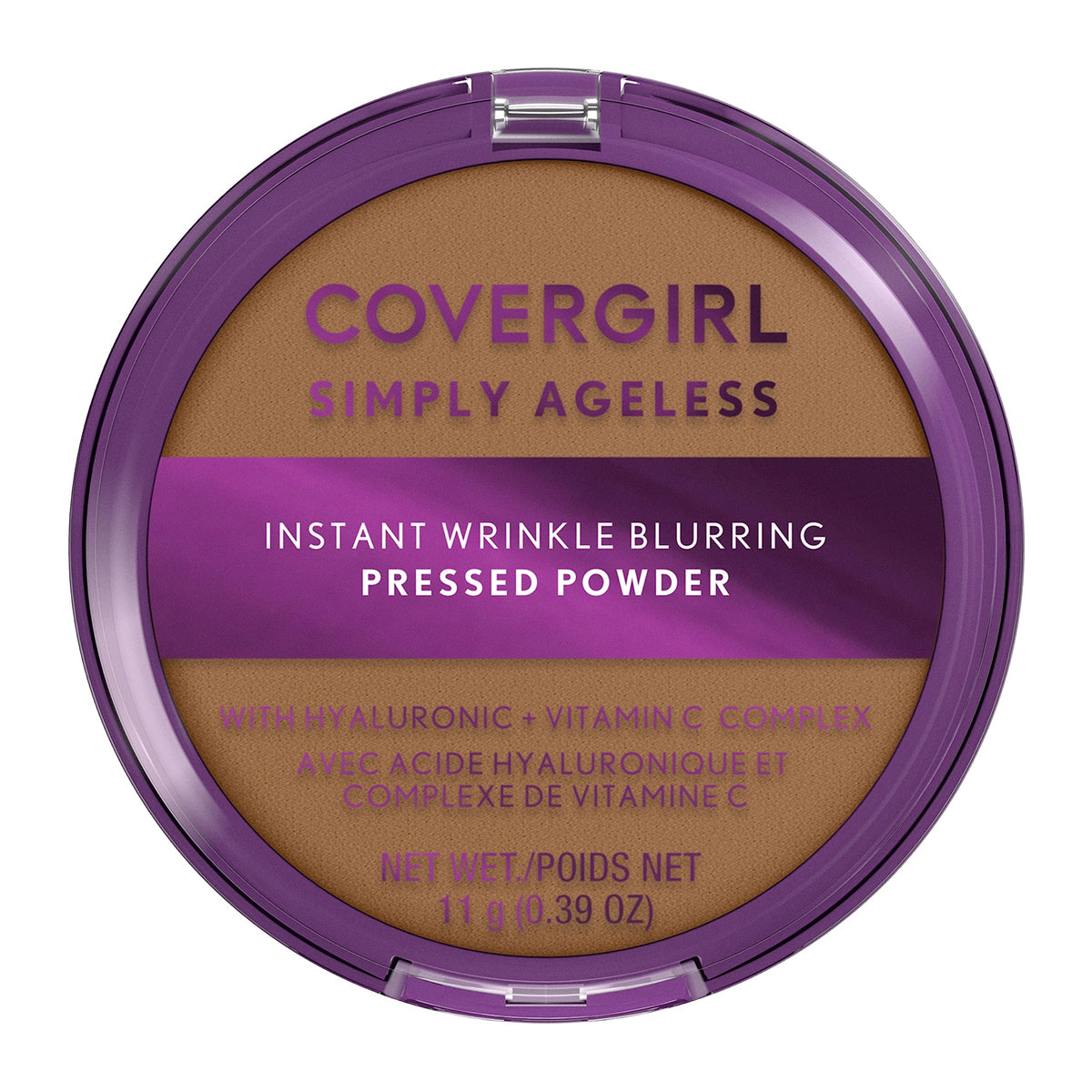Covergirl Simply Ageless Instant Wrinkle Blurring Pressed Powder, Buff Beige, 0.39 Oz.