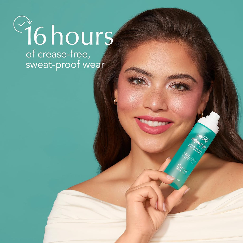 Thrive Causemetics Instant Makeup Fix Setting & Refresh Spray, 3.4 oz