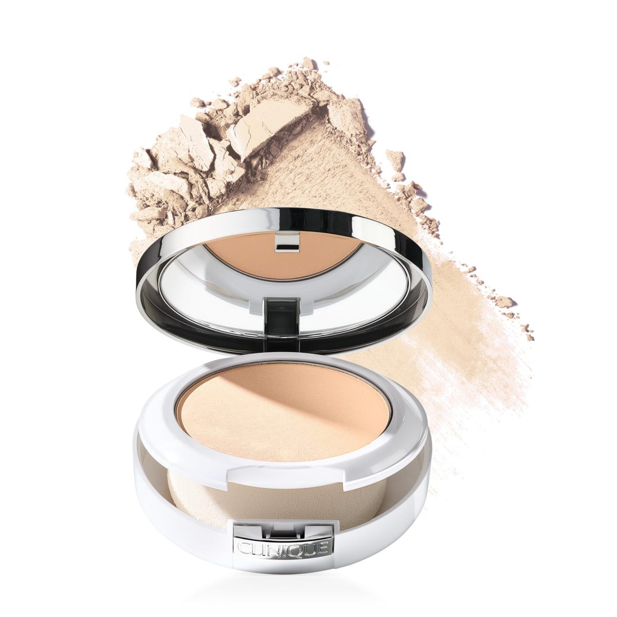 Clinique Beyond Perfecting Powder Lightweight Full Coverage Foundation + Concealer For Dry Combination to Oily Skin Types