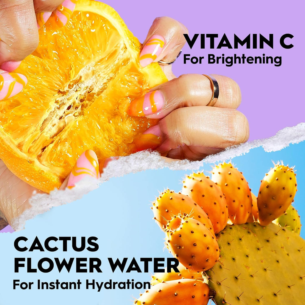 Urban Decay All Nighter Vitamin C Hydrating Makeup Setting Spray for Face, Transfer-Resistant, Waterproof, 16 HR Wear, with Vitamin C & Cactus Flower Water, Illuminated Finish, for Dry Skin, Vegan