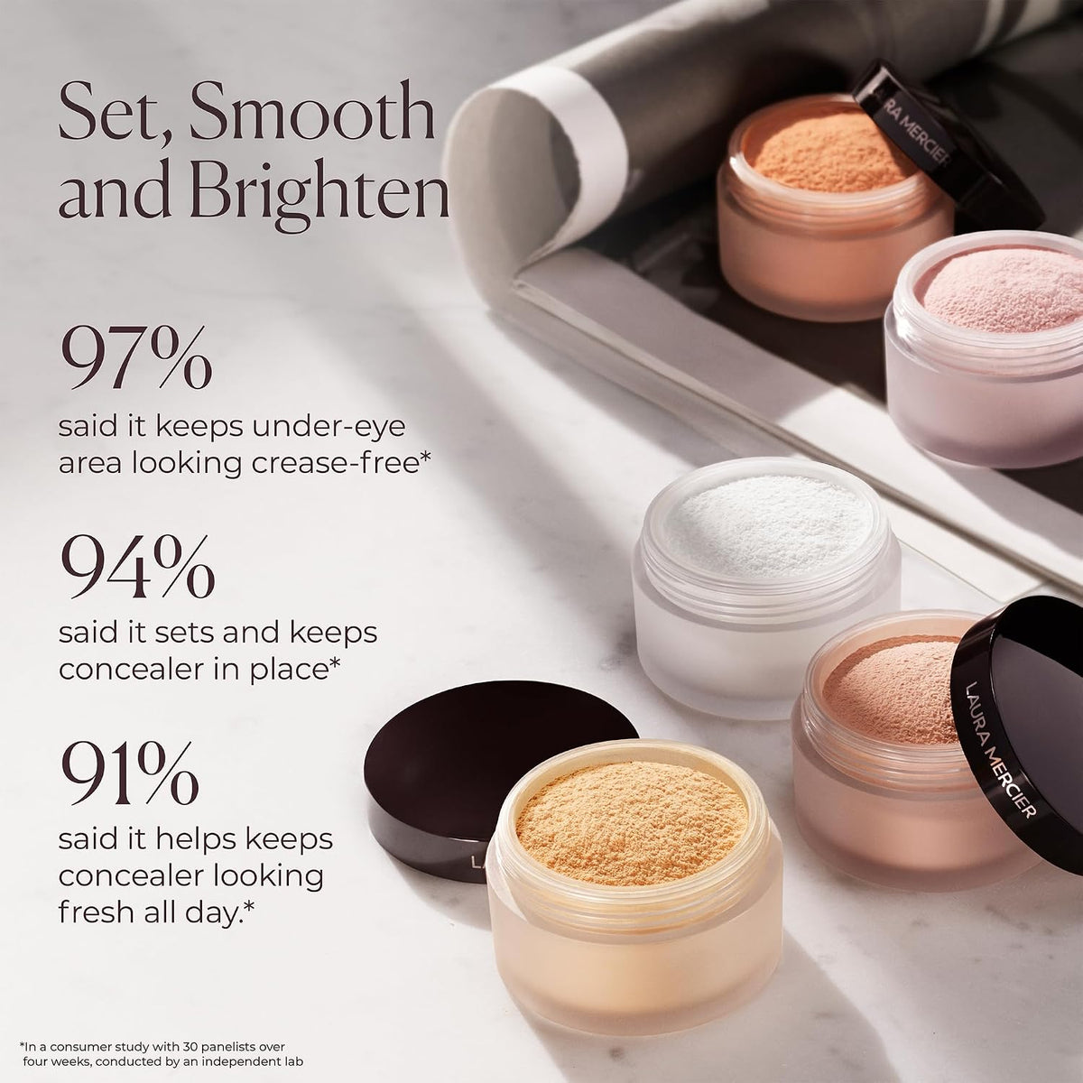 Laura Mercier Secret Brightening Under Eye Powder, 0.14 oz