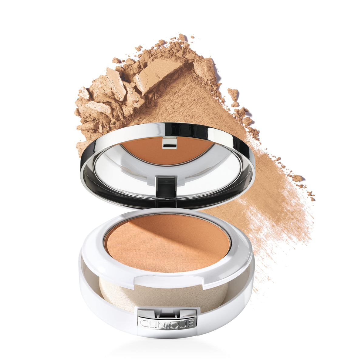 Clinique Beyond Perfecting Powder Lightweight Full Coverage Foundation + Concealer For Dry Combination to Oily Skin Types
