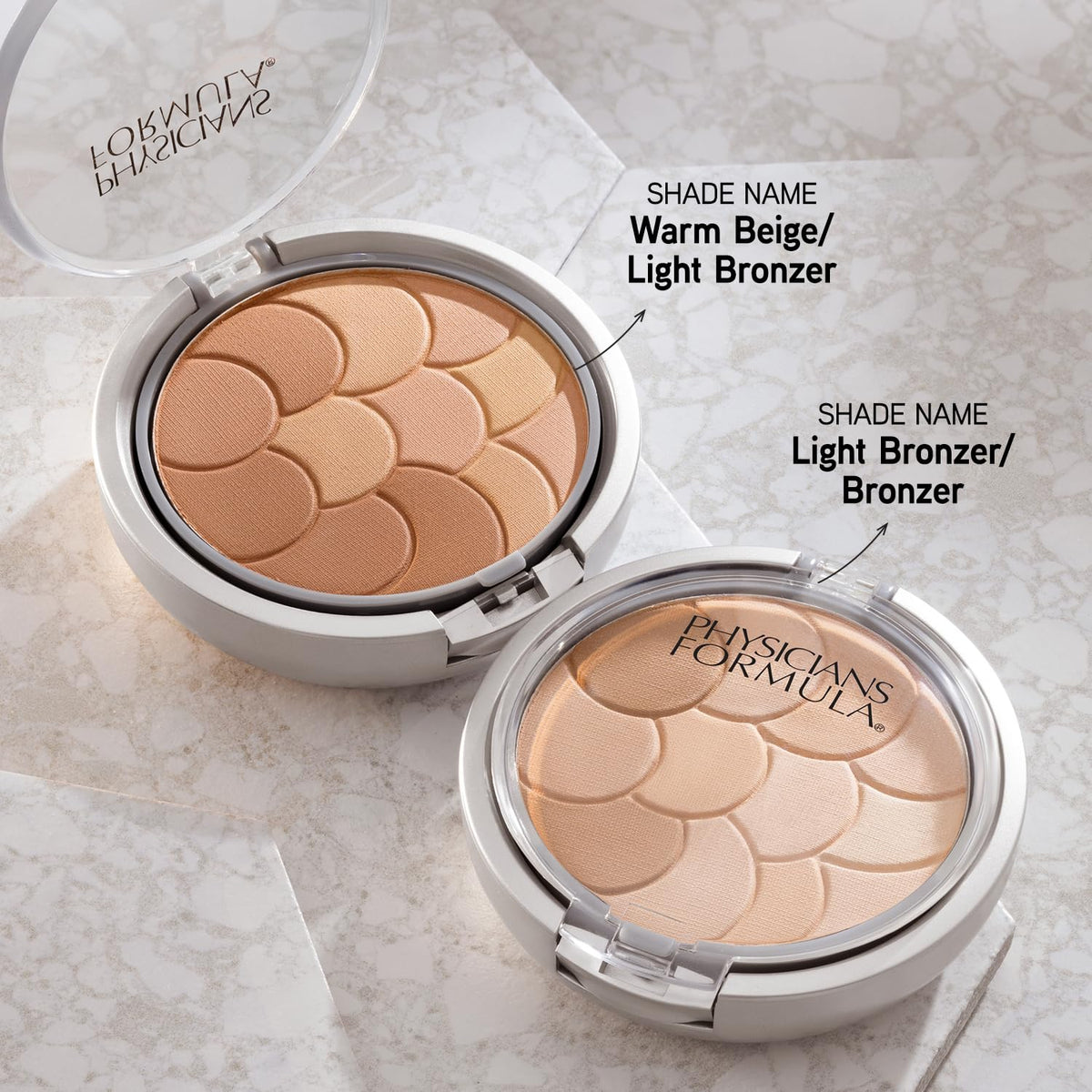 Physicians Formula Magic Mosaic Multi-Colored Bronzer, Highlighting, Contour Powder, Warm Beige/Light Bronzer, Dermatologist Tested, Clinicially Tested