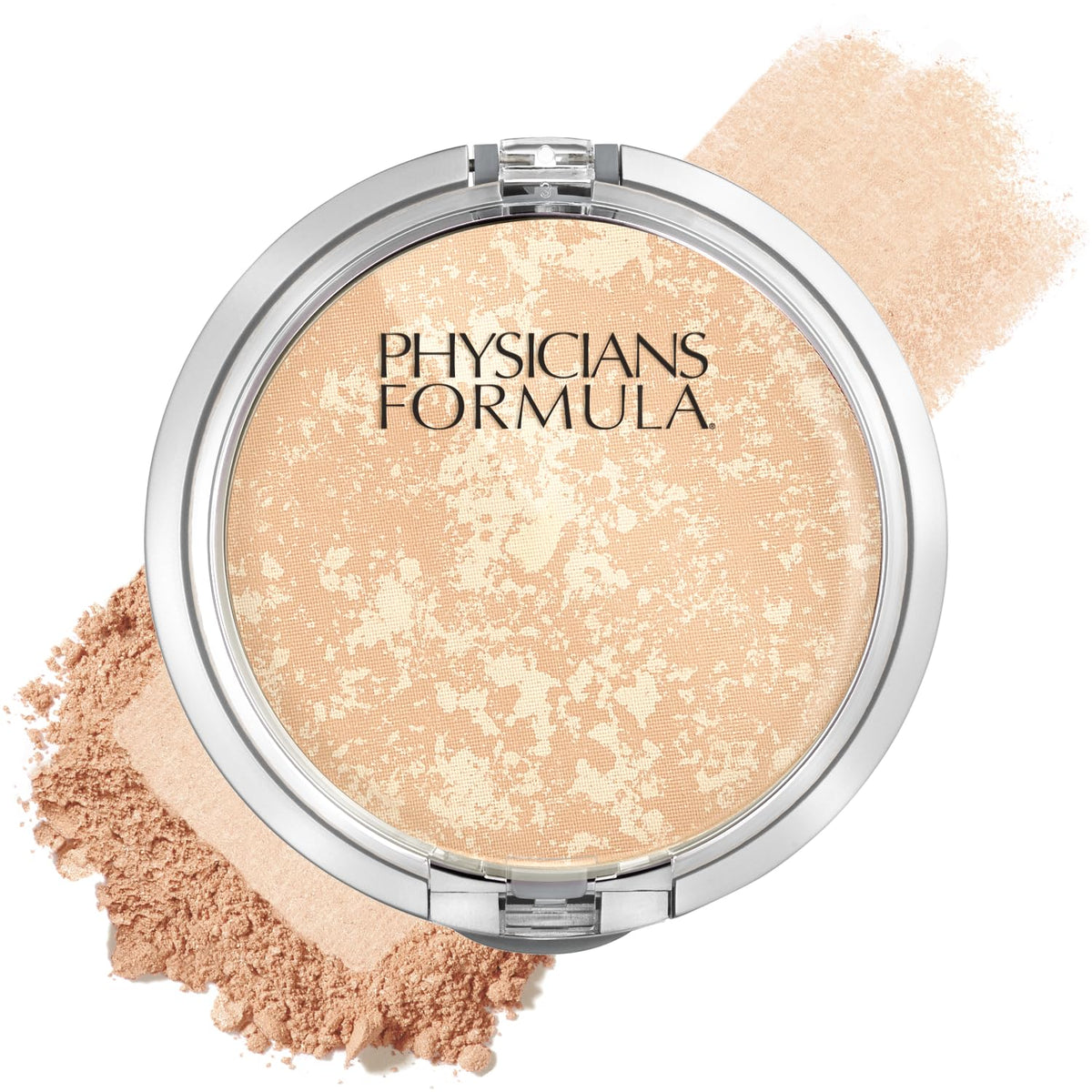 Physicians Formula Mineral Wear Talc-Free Airbrushing Pressed Powder, Full Coverage Mineral Face Powder for Sensitive Skin – Translucent