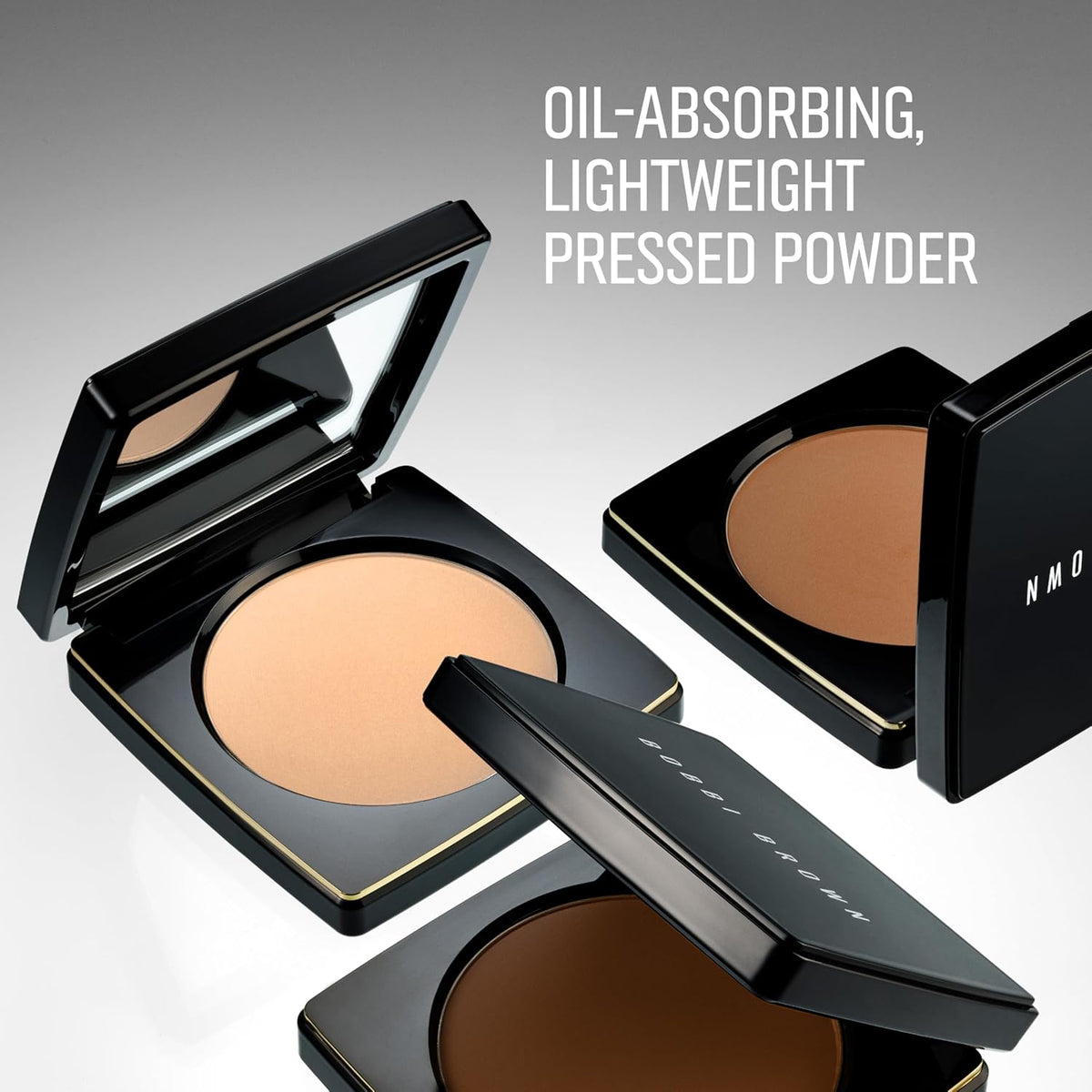 Bobbi Brown Sheer Finish Pressed Powder | Oil-Absorbing, Mattifying Setting Powder for All-Day Shine Control | Includes Puff, 0.32 Ounce