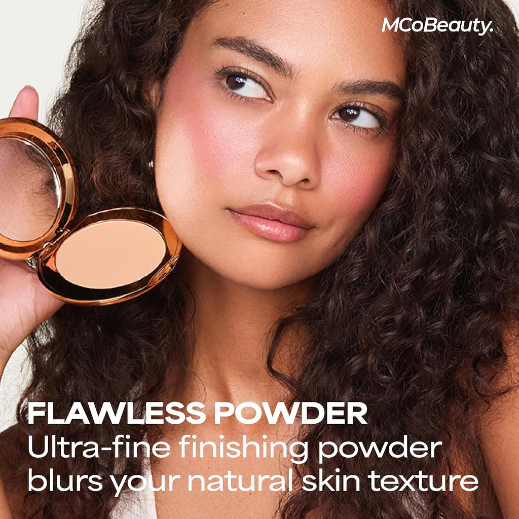 MCoBeauty Miracle Flawless Pressed Powder - 1 Light